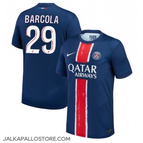 Paris Saint-Germain Bradley Barcola #29 Kotipaita 2024-25 Lyhythihainen